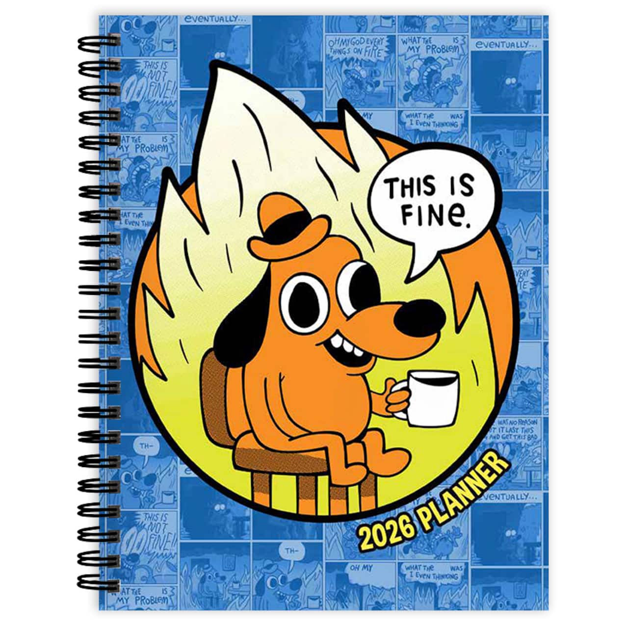 2026 This is Fine Medium Weekly Monthly Planner